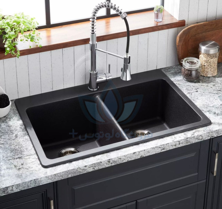 سینک گرانیتی دولگن بدون سینی لوتوس 85*50 سانت