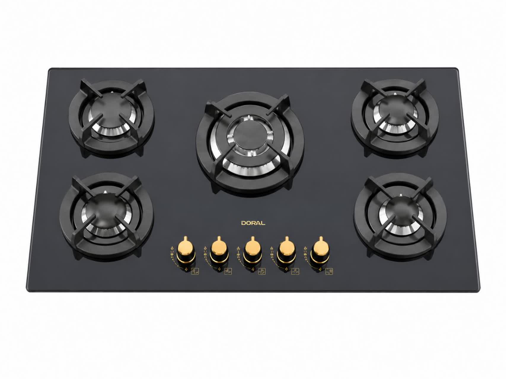 گاز رومیزی  صفحه شیشه ای دورال مدل G6005
