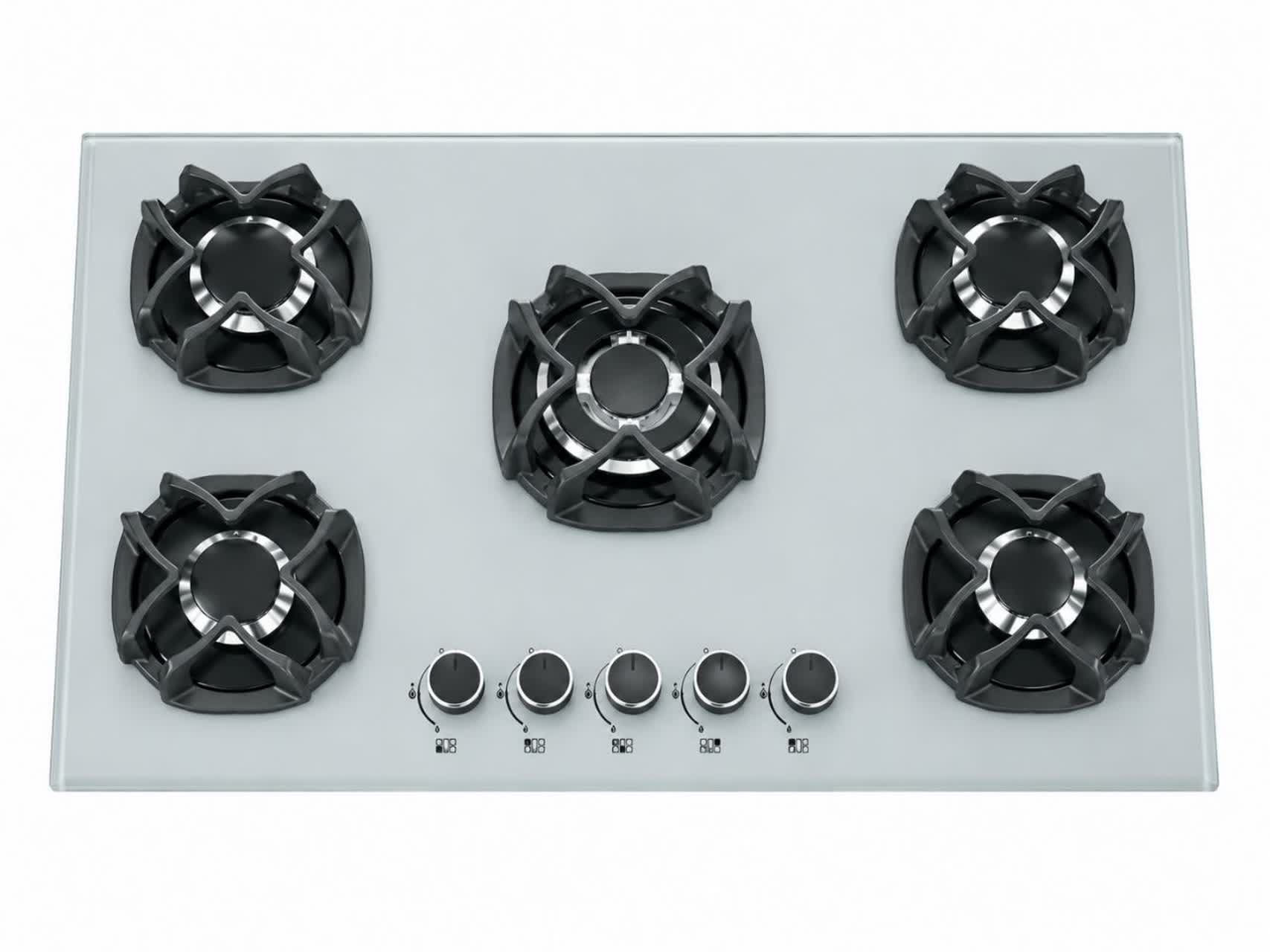 گاز رومیزی شیشه سفید دورال مدل G5020